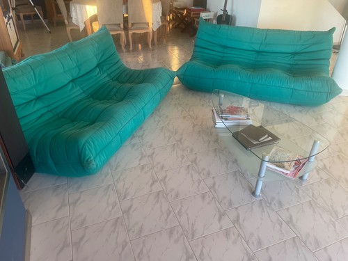 Ligne roset togo tissu - togo, vert
