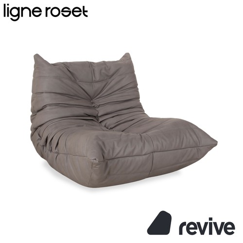 Ligne roset togo fauteuil - togo, gris
