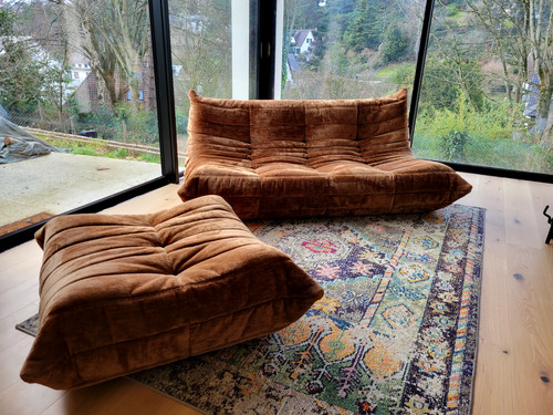Banquette plages pouf togo - pouf,
